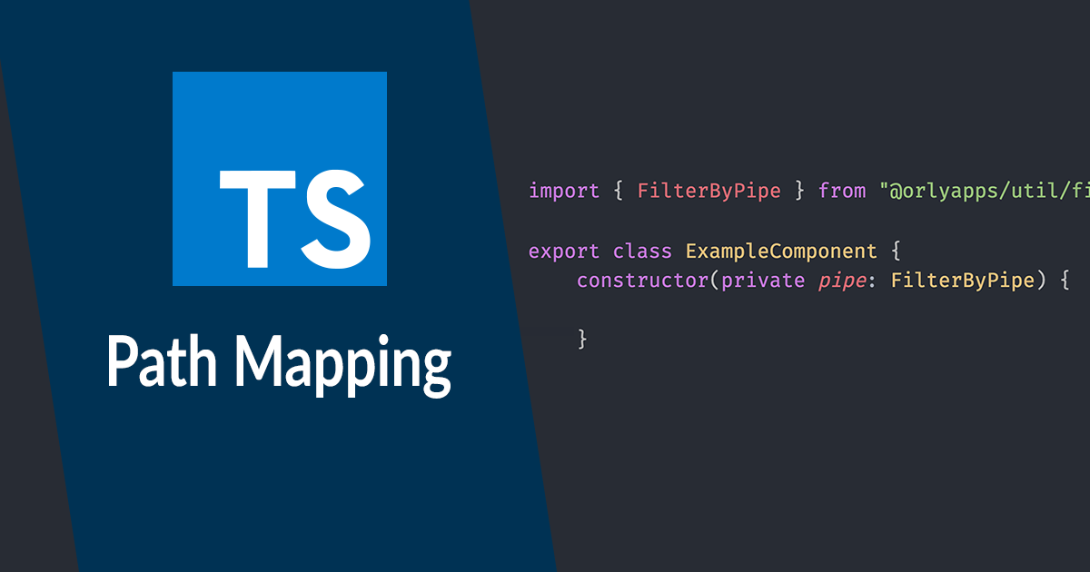 Einfache Imports mit Typescript Path Mapping